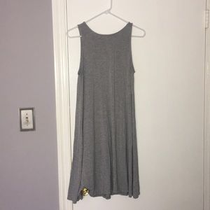 grey tank dress